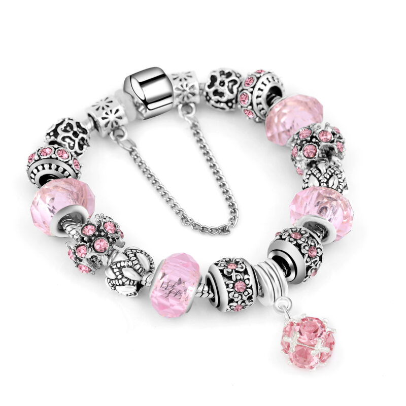 Crystal Bead Bracelet Alloy Style For Women - Image 6