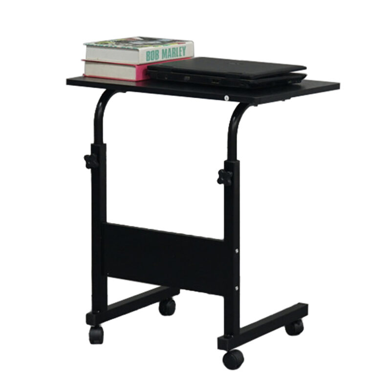 Movable Multi-purpose Side Tables, Computer Desks-black - Image 8